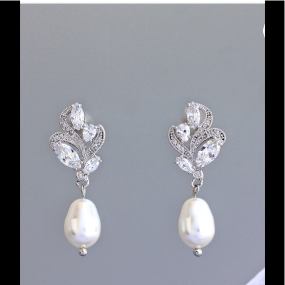 Crystal Earrings, Crystal Bridal Earrings